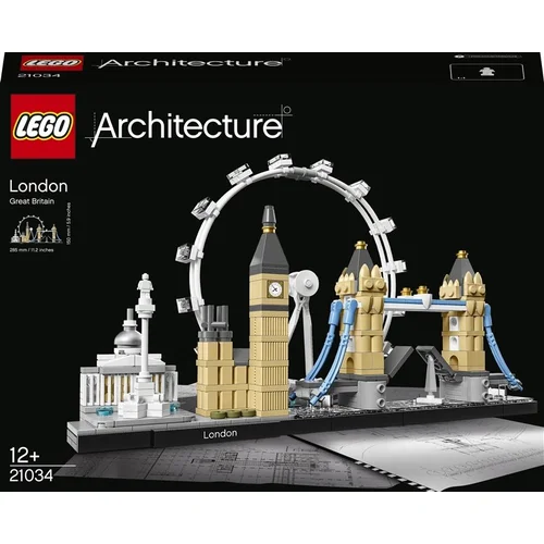 Konstruktorius LEGO Architecture Londonas 21034, 468 vnt. image 1