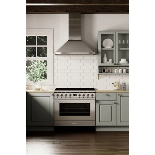 Smeg KPF9X Kamino tipo (sieninis) gartraukis 90 cm image 3