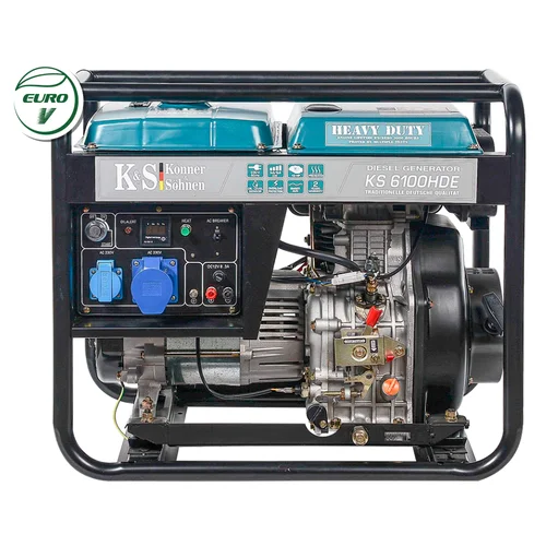 Könner&Söhnen KS 6100HDE (EURO V) dyzelinis generatorius image 2