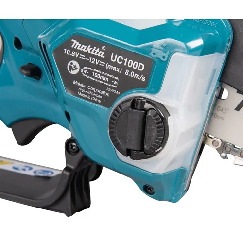 Makita UC100DWA 12 V 2,0 Ah akumuliatorinis grandininis genėjimo pjūklas image 3