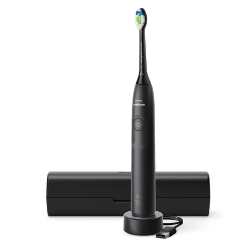 PHILIPS Sonicare Series 5300 HX7101/02 Dantų šepetėlis Juodas image 1