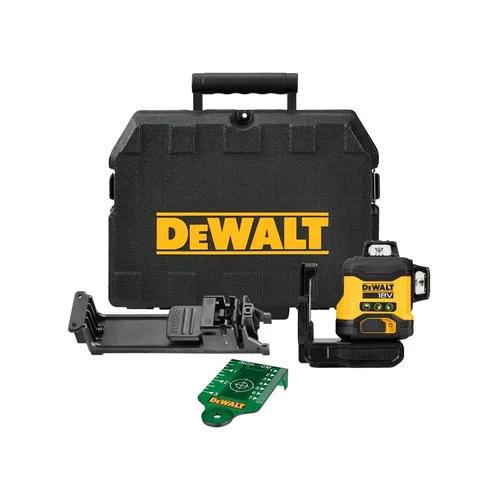 DeWalt DCLE34031N-XJ Kryžminis lazerinis nivelyras, 18V, Žalias image 1