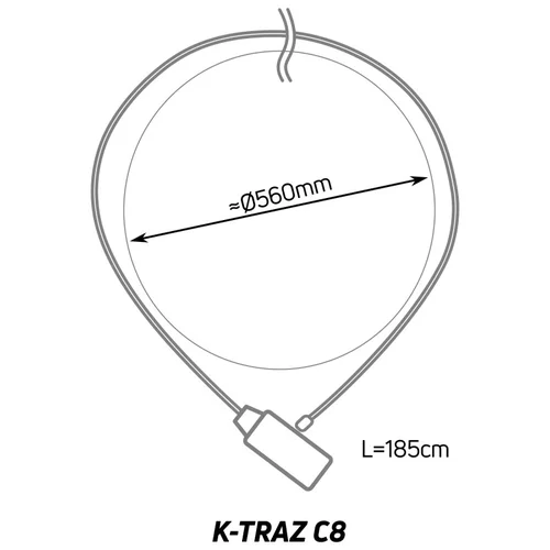 ZEFAL K-TRAZ C8 CODE dviračio spyna image 2