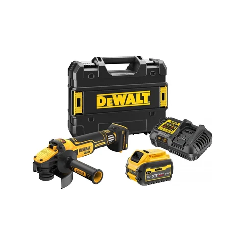 DeWalt DCG409VST1-QW akumuliatorinis kampinis šlifuoklis, 18 V, 6.0 Ah image 1
