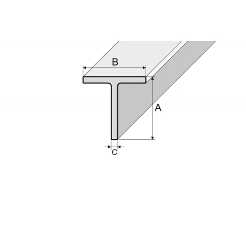 Effector B90 Profilis T formos 20x20x2 mm 200 cm image 2