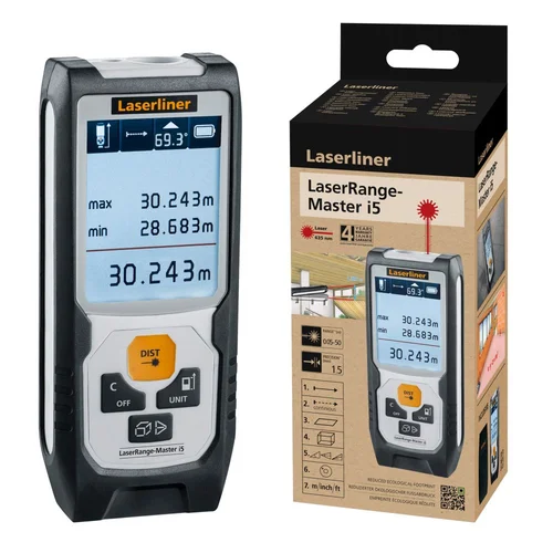 Laserliner LaserRange-Master i5 080.835E lazerinis atstumo matuoklis, 0,05–50 m image 1