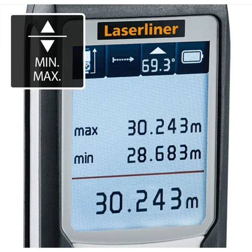 Laserliner LaserRange-Master i5 080.835E lazerinis atstumo matuoklis, 0,05–50 m image 3