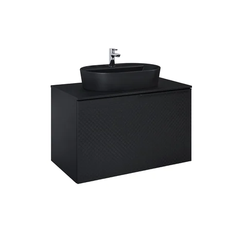 ELITA Glam marmuriniu stalviršiu pakabinama spintelė, 90 cm image 2