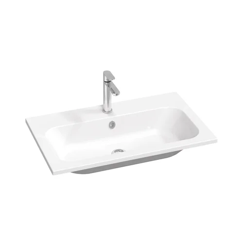 Praustuvas RAVAK Chrome Slim 80x49 cm image 1