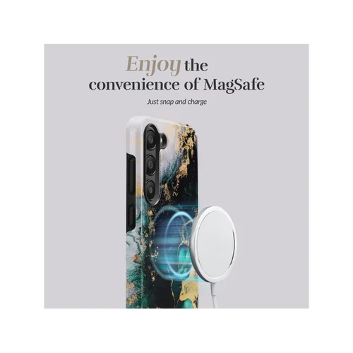 MIO Green Marble Magsafe dėklas Samsung S24 5G image 3