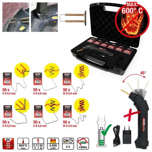 KS Tools Plastikinių remonto detalių komplektas, 303 dalių image 2