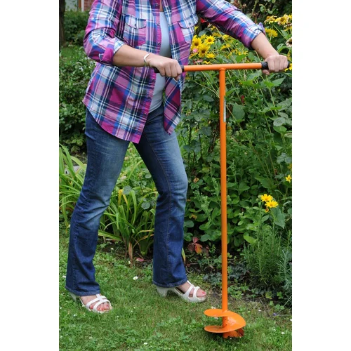 Grąžtas rankinis dirvožemiui Flo D-25/110 cm image 2