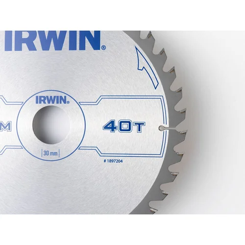 IRWIN Pjov. diskas 210x30(20,16)x40T 2,5 mm ATB image 3