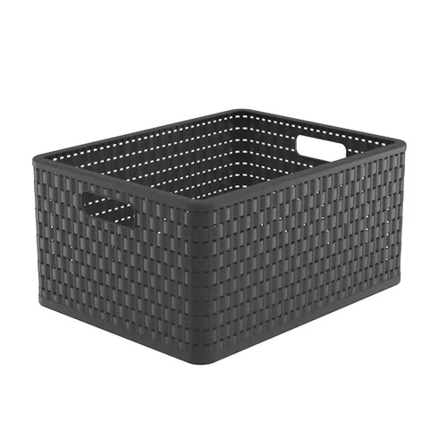 ROTHO Daiktadėžė, 28 L, Pilka, 43×33×21,5 cm image 1