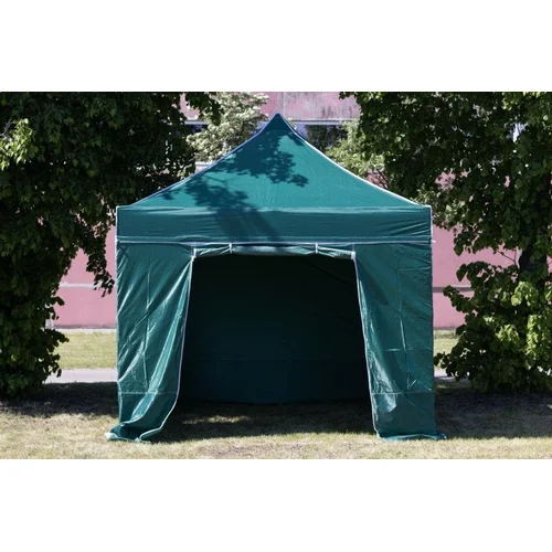 Pop Up sulankstama palapinė 2.92x2.92 m, žalia, serija H, plienas image 1