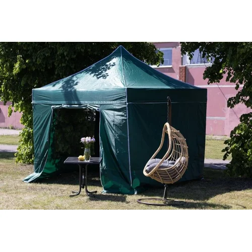 Pop Up sulankstama palapinė 2.92x2.92 m, žalia, serija H, plienas image 2