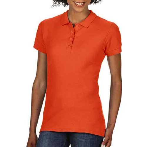 Gildan 64800L Moteriški polo marškinėliai XL Oranžinė image 2
