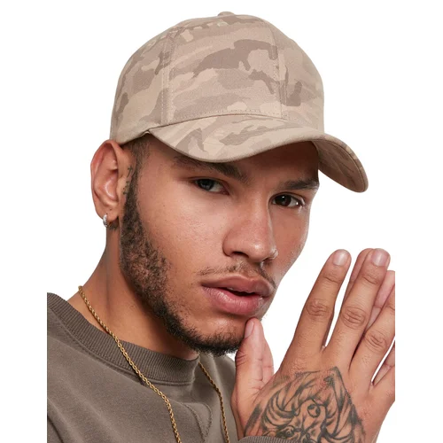 Kamufliažo rašto Flexfit 6277LC kepuraitė su snapeliu - L/XL, Beige Camo image 2