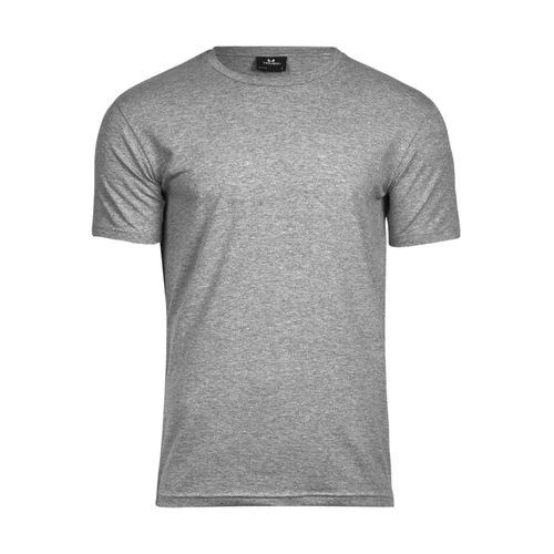 Vyriški įliemenuoti Tee Jays 400 marškinėliai, 2XL, Heather Grey image 3