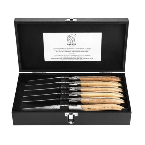 Steiko peilių rinkinys Forged Luxury Oak Wood image 1