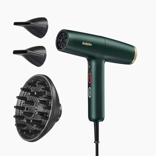 Babyliss D6555DE plaukų džiovintuvas, Žalia image 1