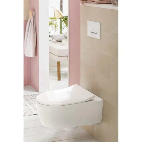 Villeroy & Boch Viconnect E300 klozeto vandens nuleidimo mygtukas Baltos spalvos image 2