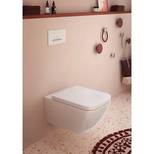 Villeroy & Boch Viconnect E300 klozeto vandens nuleidimo mygtukas Baltos spalvos image 3