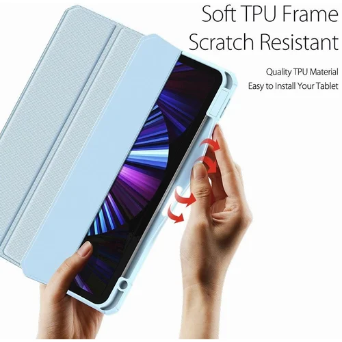 Dux Ducis Toby dėklas Samsung Tab A9 Plus X210/X215/X216 Mėlynas image 3