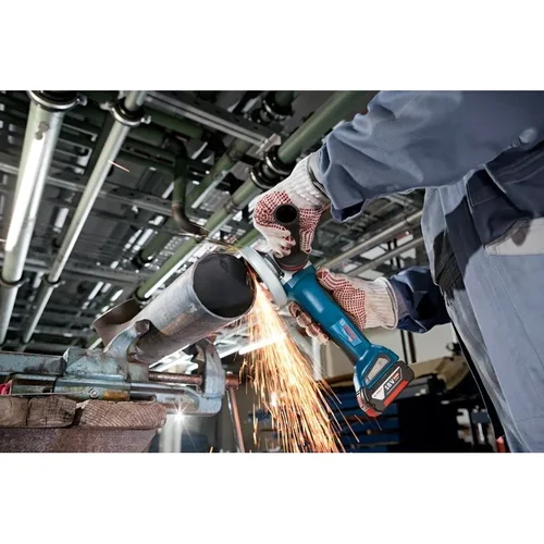Bosch GWS 18V-10 P 125 mm kampinis šlifuoklis image 2