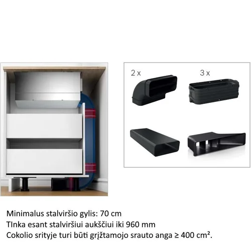 Bosch HEZ9VDKR0 Recirkuliacijos rinkinys image 2