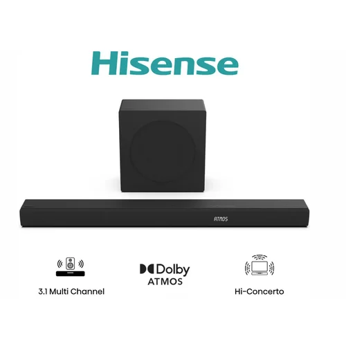 Hisense AX3100Q 3.1-kanalų garso juosta 500 W image 3