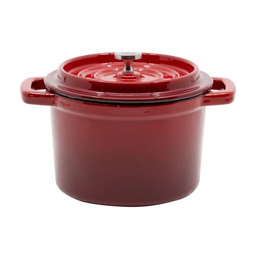 Grand Feu Mini Ketaus Puodas 0.65L Raudona image 1