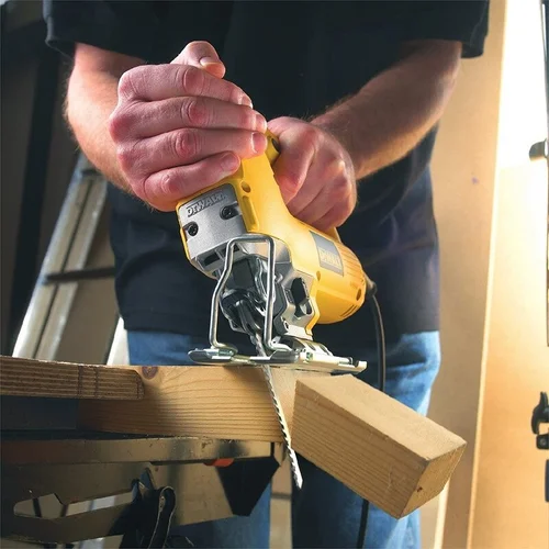 DeWalt DW341K-QS Elektrinis siaurapjūklis, 550 W image 3
