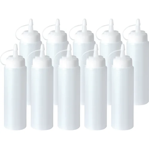 Išspaudžiamų butelių rinkinys po 10, 250 ml image 2