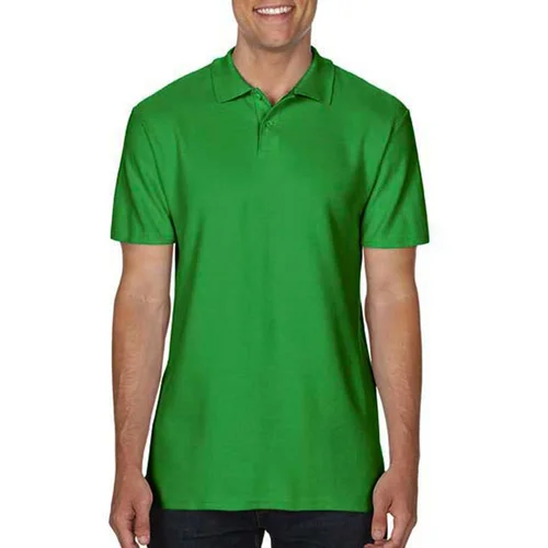 Gildan 64800 vyriški polo marškinėliai XL Irish Green image 3