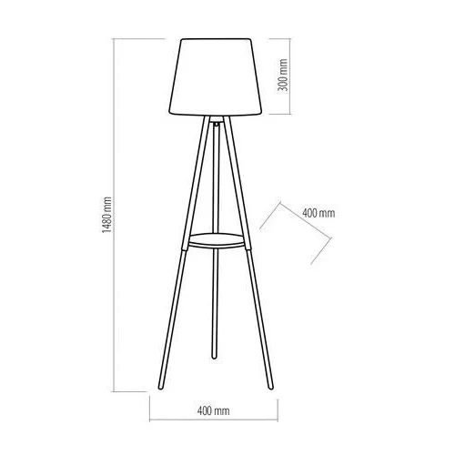 TK Lighting VAIO 698 Toršeras, E27, 60 W image 3