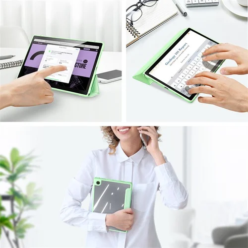 Dux Ducis Toby Dėklas Samsung X200/X205 Tab A8 10.5 Juodas image 3