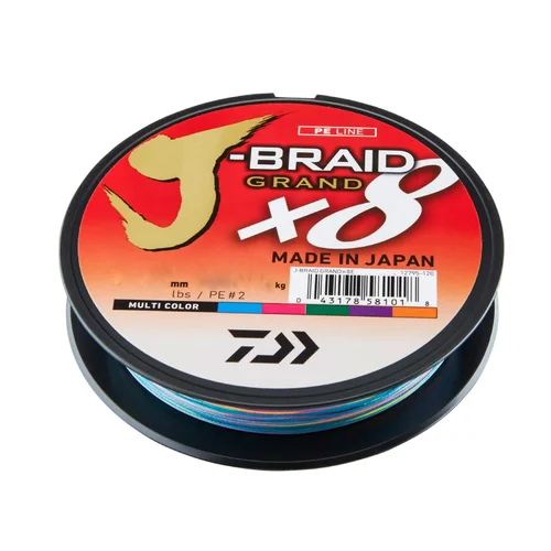 DAIWA J-Braid Grand X8 0.13mm 8.5kg 150m Multicolor image 1