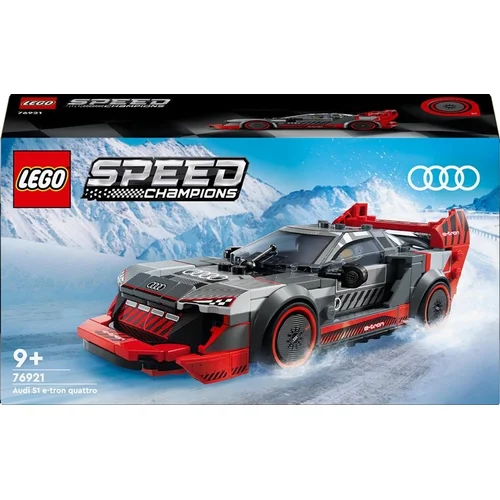 LEGO Speed Champions Audi S1 e-tron quattro Lenktyninis automobilis image 1