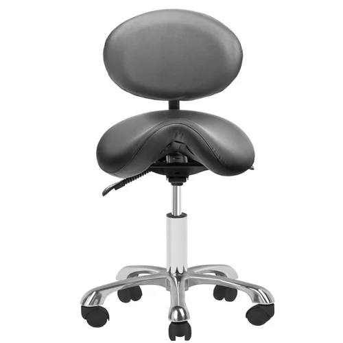 Activeshop GIOVANNI 1025 juoda kosmetologinė kėdutė image 2