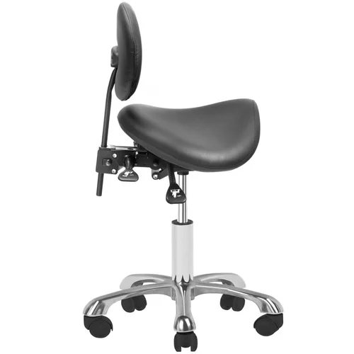 Activeshop GIOVANNI 1025 juoda kosmetologinė kėdutė image 3