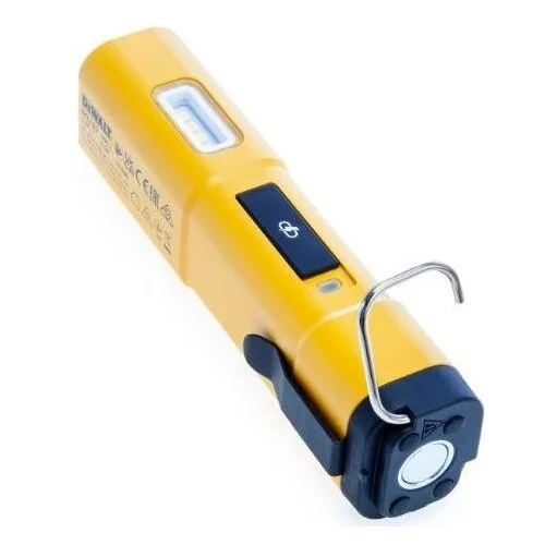 LED darbo lempa ir žibintuvėlis DeWalt DCL183-XJ, USB-C, 400lm image 2