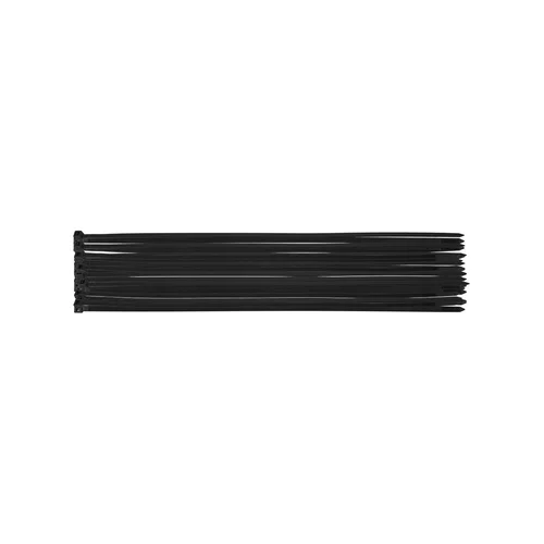 EXTREME užtraukimo dirželiai 7,6 × 500 mm, juodi, 50 vnt. image 1