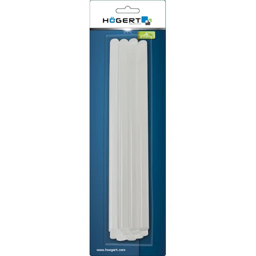 Hogert technik Klijai pistoletui skaidrūs, 7 mm x 200 mm, 10 vnt image 2