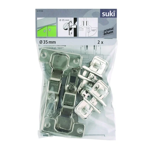 Blum Lankstas Clip Soft Close D35 107 2VNT image 2