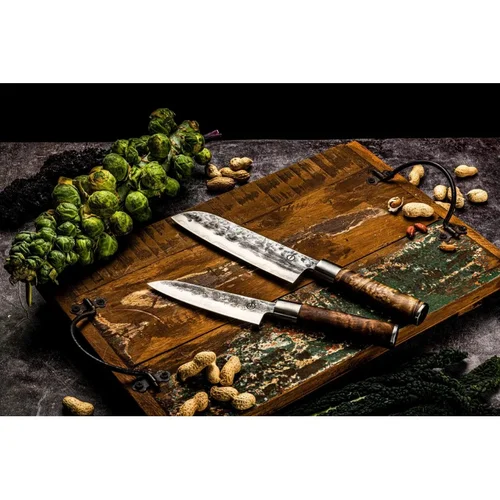 Forged VG10 Santoku peilis 18 cm image 3