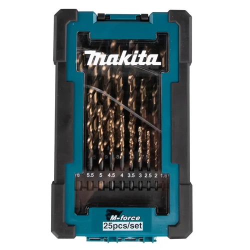 Makita D-67599 M-Force grąžtų komplektas, 25 vnt. (1-13mm) image 2