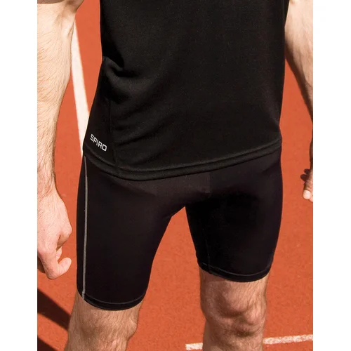 Spiro S250M vyriški sportiniai šortai – M/L, Juoda image 2