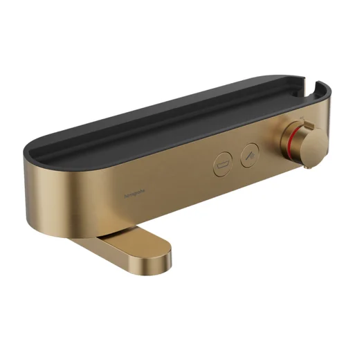 Hansgrohe ShowerTablet 400 24340140 Šlifuotos bronzos termostatinis vonios/dušo maišytuvas image 1