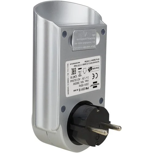 Brennenstuhl PM 231 E, 2 tarifų elektros matuoklis image 2